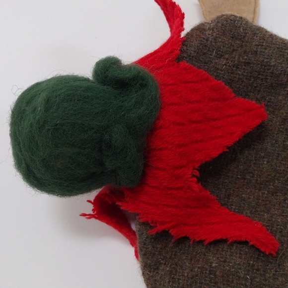 Vintage Clay Character Hand Puppet Glove Marionette Wich Ghoul Oddity Gothic - Picture 10 of 12